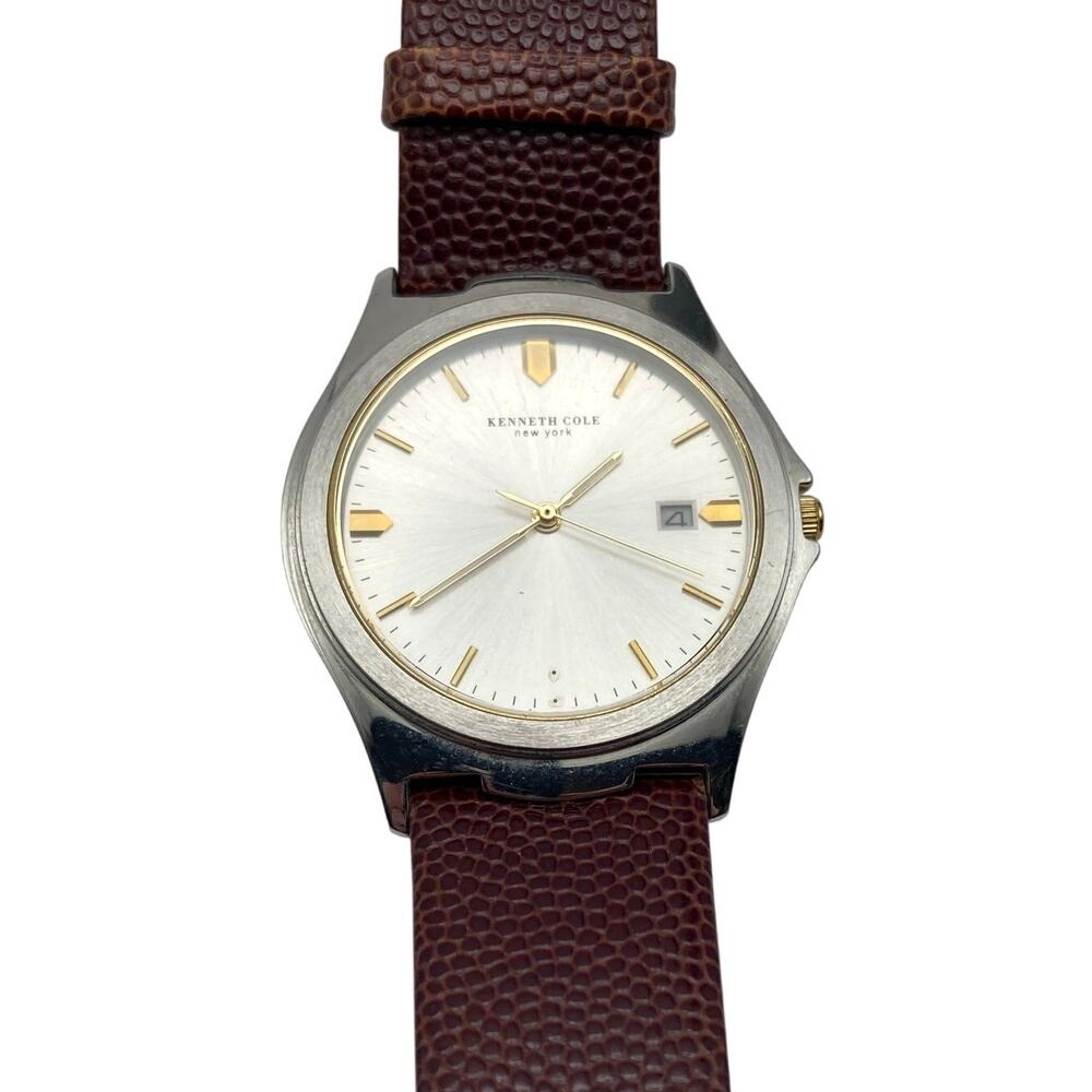 Kenneth Cole New York KC1202 Men's Watch 37mm - Fresh Battery - WR - *Read*
